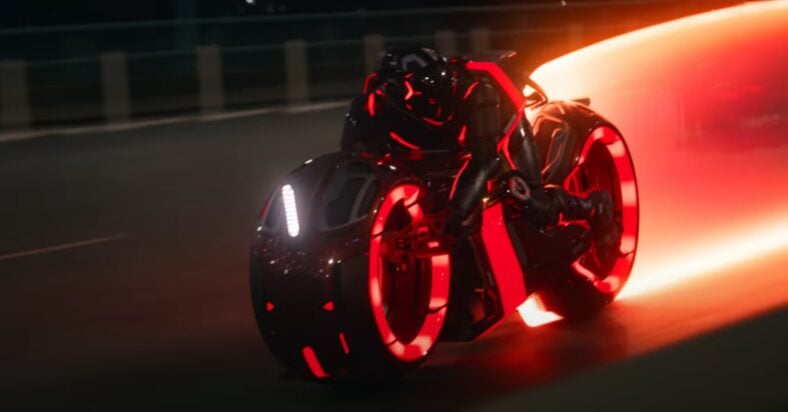 Tron: Ares Red Light Cycle