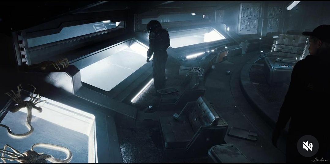 Unused Alien: Romulus environment