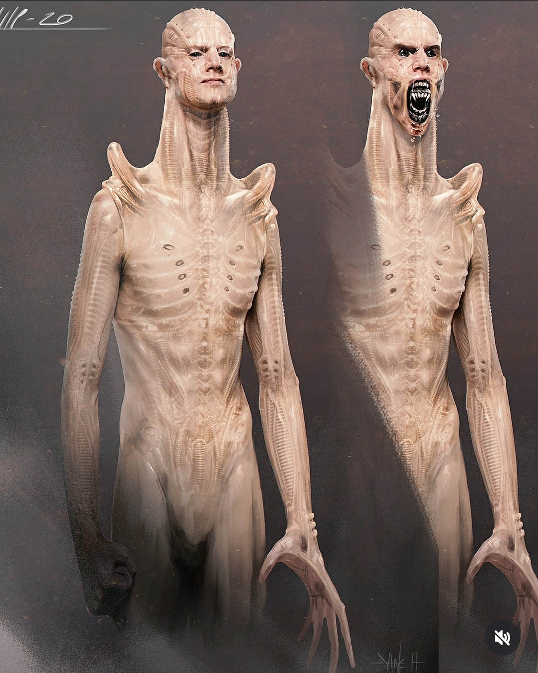 Unused Offspring Alien concepts