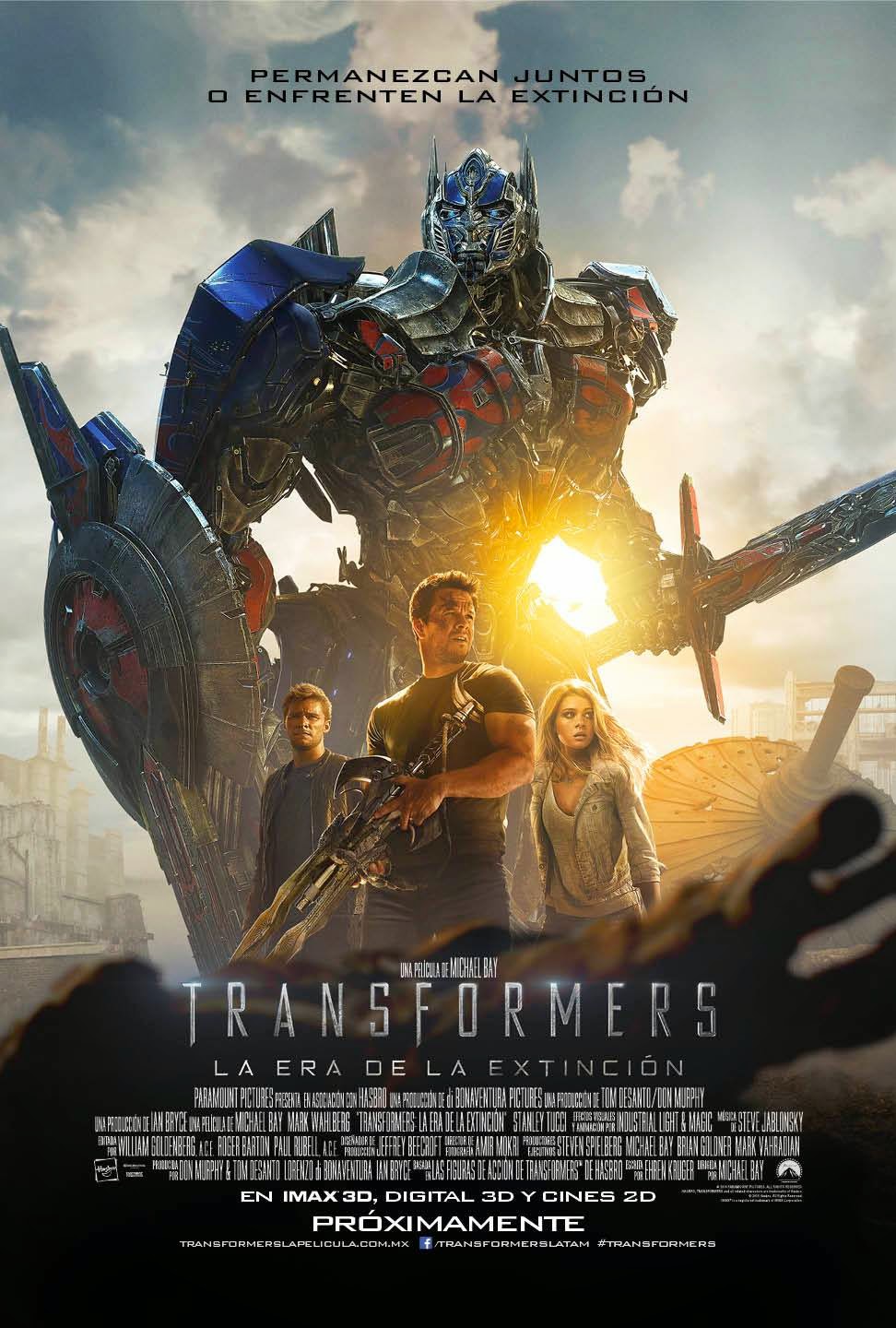 Transformers: Age of Extinction Movie Poster