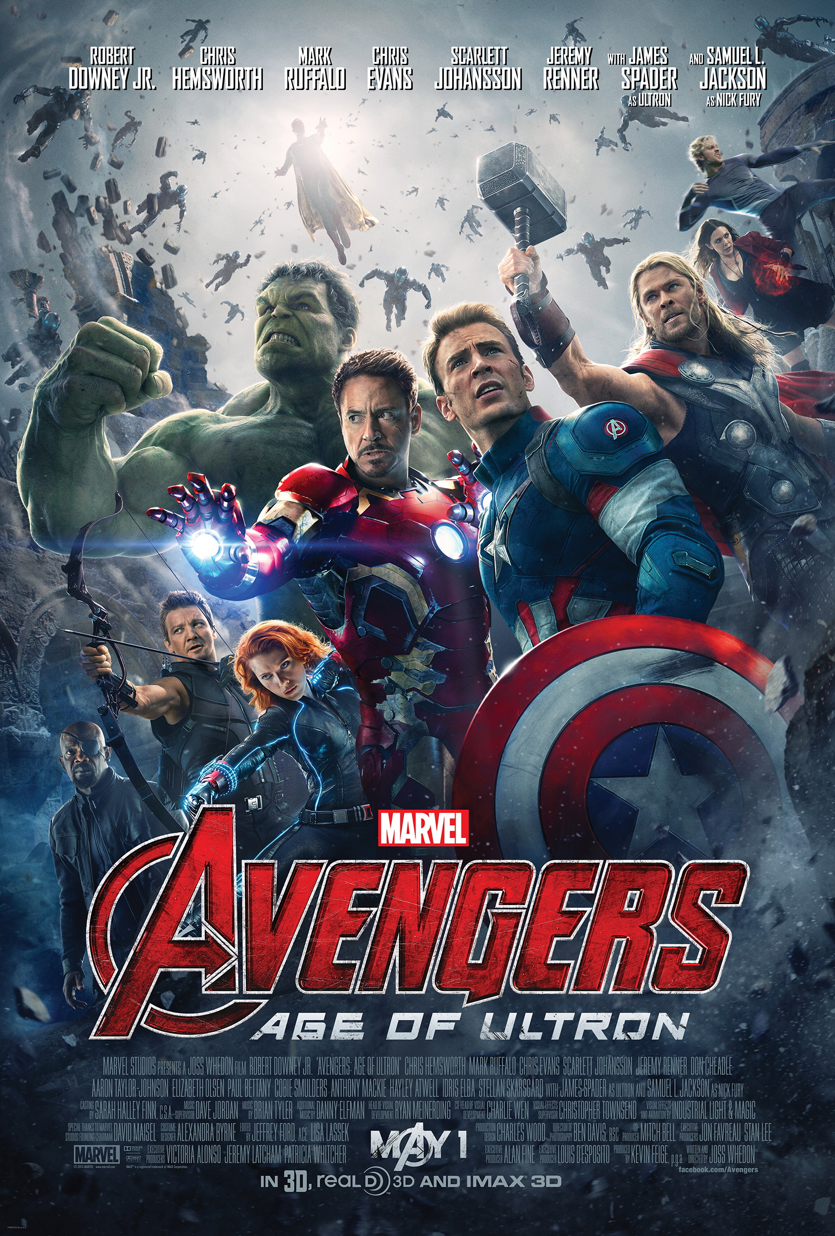Avengers: Age Of Ultron Movie Poster