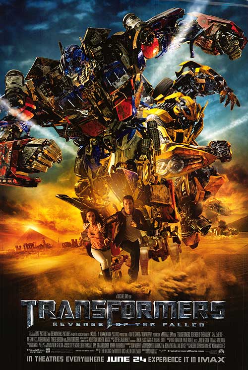 Transformers: Revenge of the Fallen Movie Poster