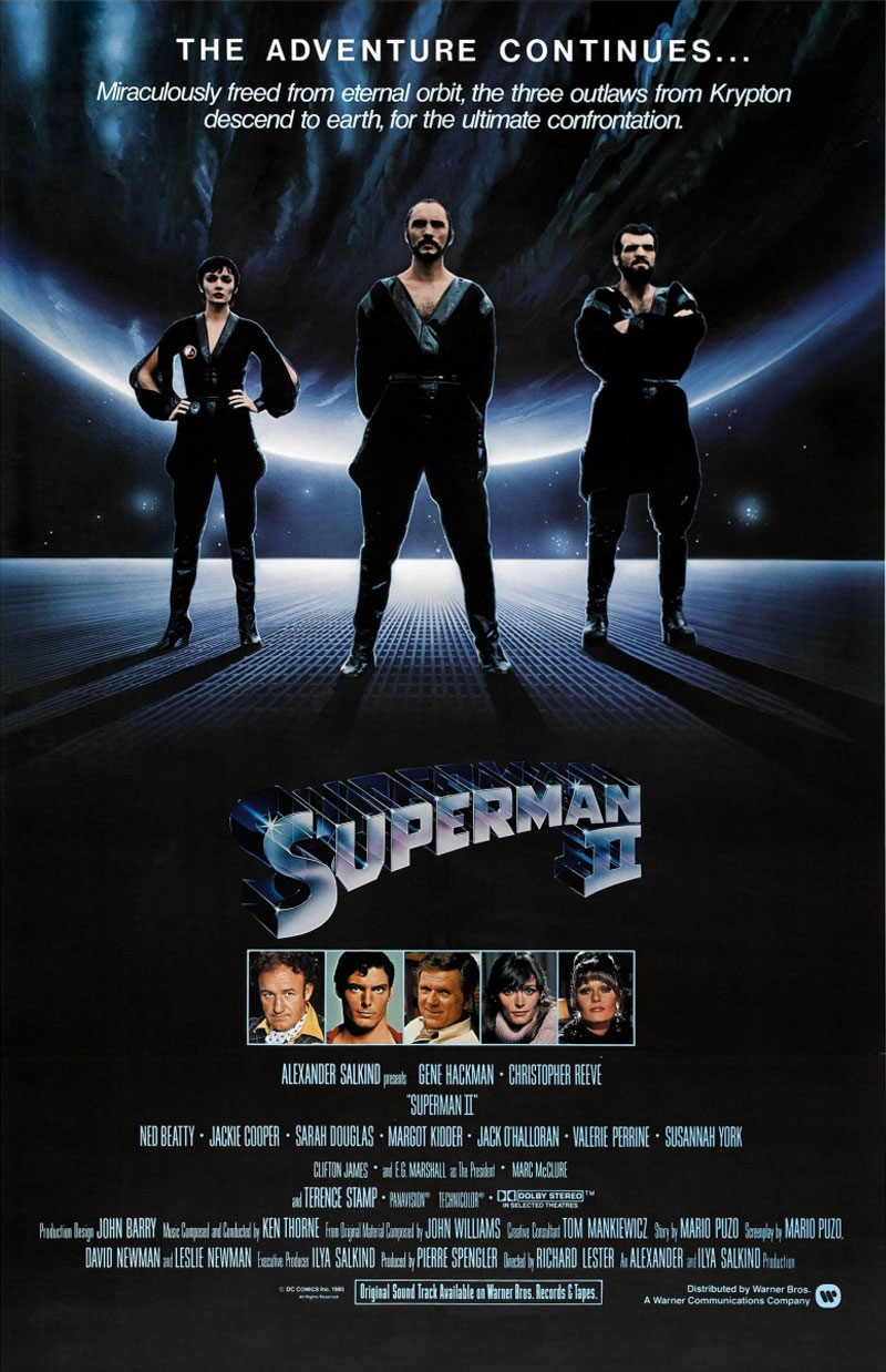 Superman II Movie Poster