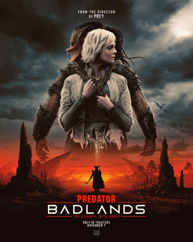 Predator: Badlands Movie Poster