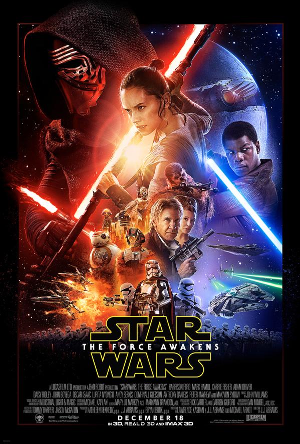 Star Wars: The Force Awakens Movie Poster