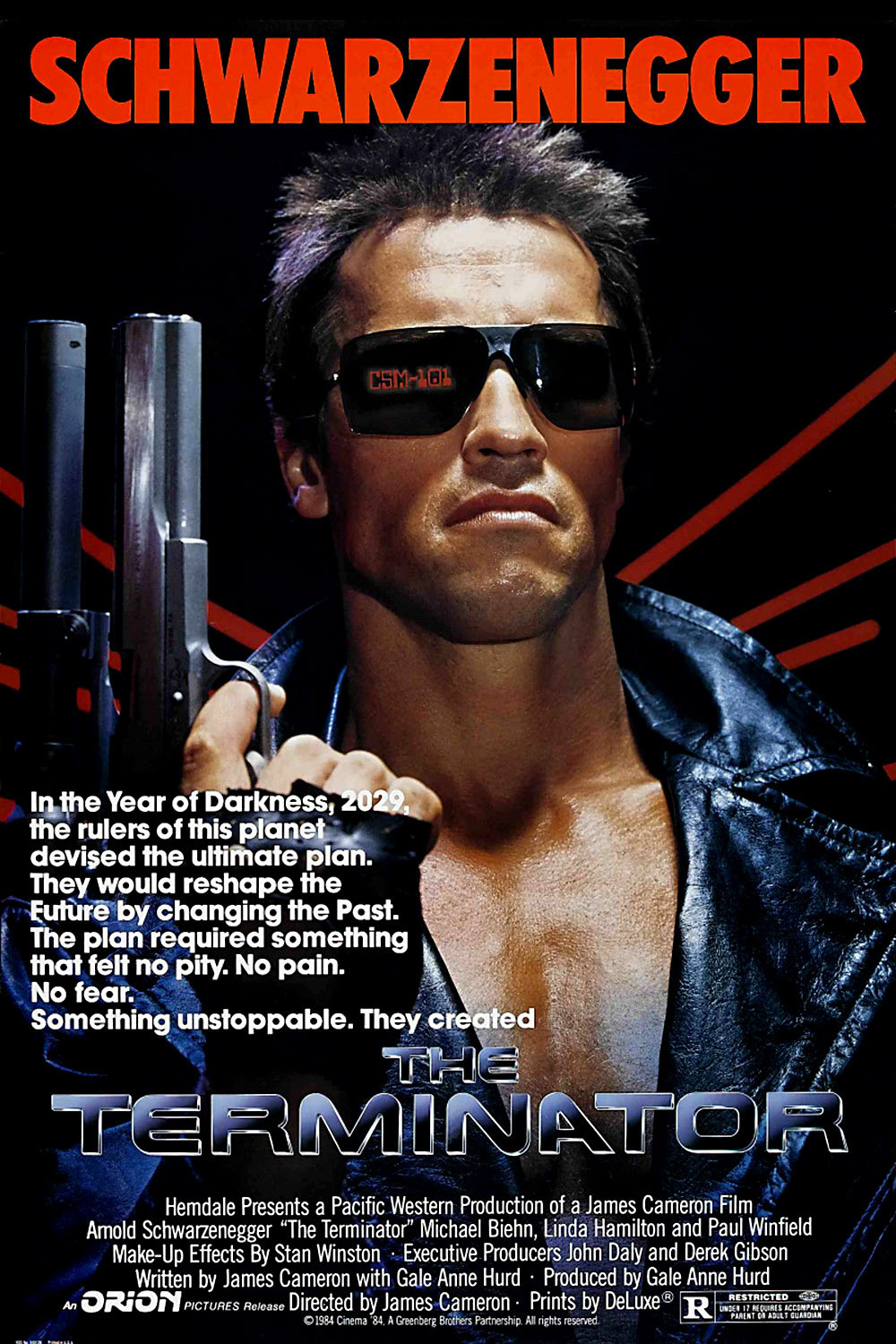 The Terminator Movie Poster