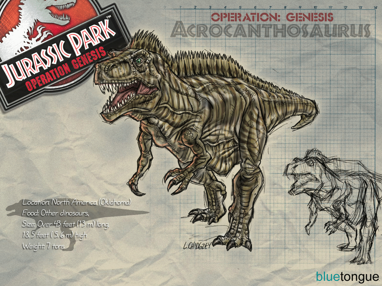 Acrocanthosaurus-Rex