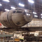 Millennium Falcon & X-Wing Fighter Spotted in Star Wars 7 Set at Pinewood!