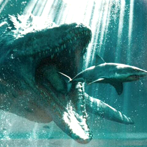 Mosasaurus chases after Great White Shark in new Jurassic World Image!