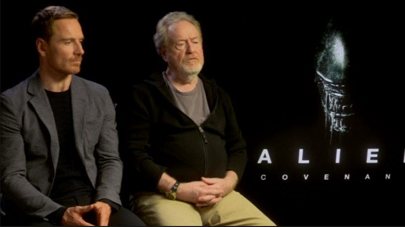 Brief REUTERS video with some cast & Ridley interviews: 