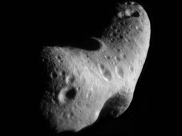 Asteroid might have water...or Black Goo...
