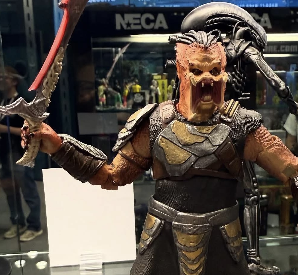 Image for the topic: NECA Predator: Badlands figures spotted at New York Comic-Con!