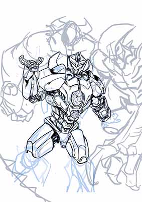 Jaeger WIP, does anyone want to help me with color?