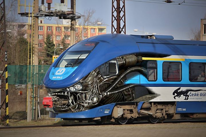The Xenomorph Train & the Giger Choppa