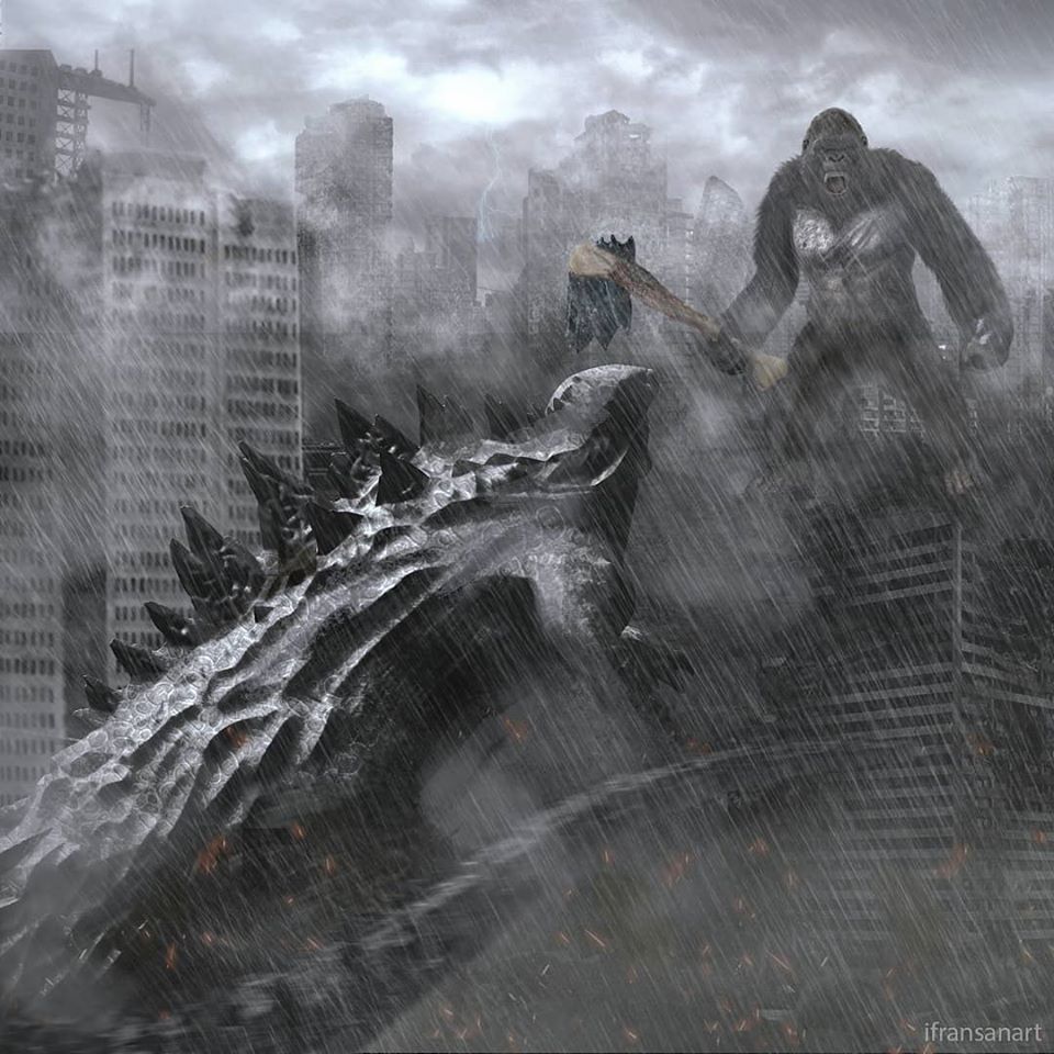 Godzilla Vs Kong Fanart   Godzilla Fan Works Forum