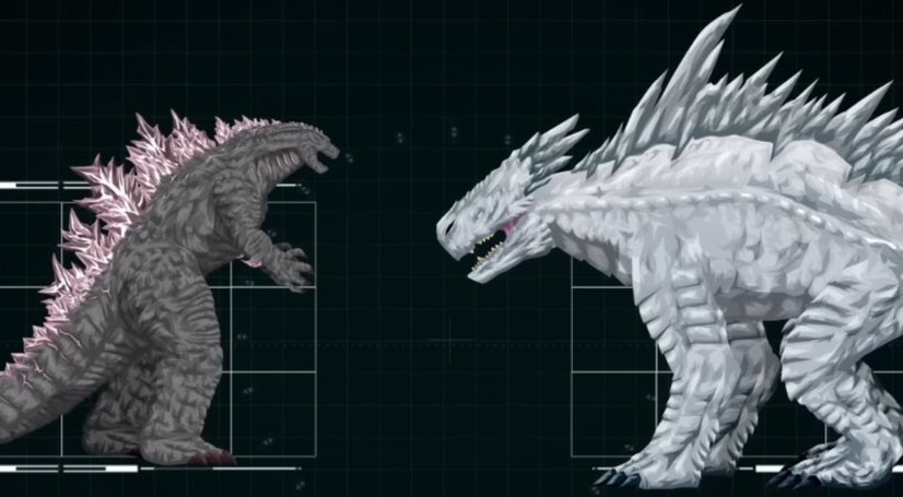 Shimo Vs Godzilla Monsters Size Comparison 3d 3d Animation Size ...