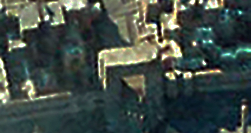 Is this Engineer technology visible from above the Temple on Paradise?