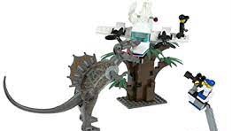 Was The Spinosaurus Attack Film Studio ever a real LEGO set?