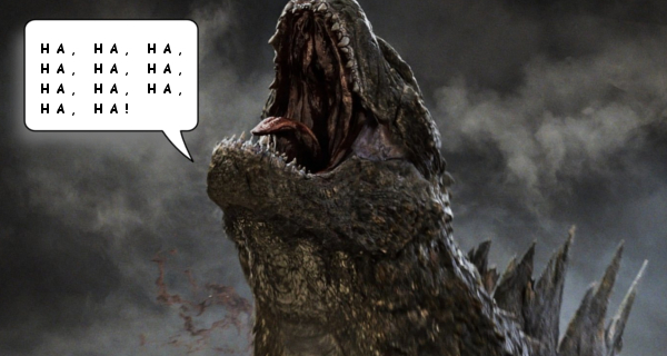 Just For Laughs - New Godzilla Movie Poster!