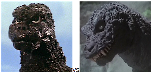 GODZILLA DESIGN TOURNAMENT - Round 3 - 1974 vs. 2001