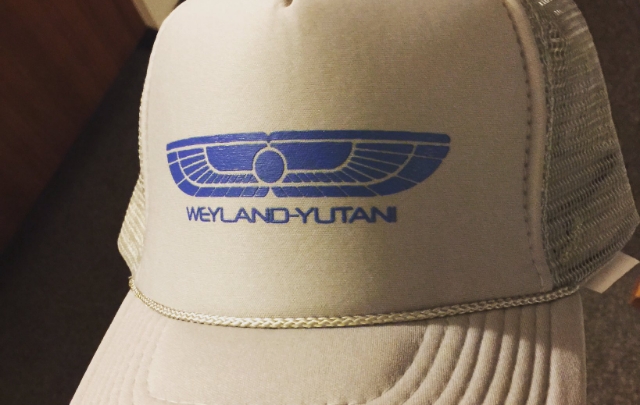 Weyland-Yutani ball caps handed out at Alien: Covenant preview event!