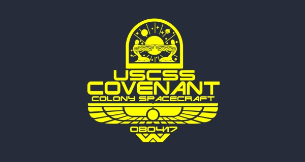 Dress like you're a member of the Colony ship Covenant! Alien: Covenant Shirts, Mugs and Phone Cases!