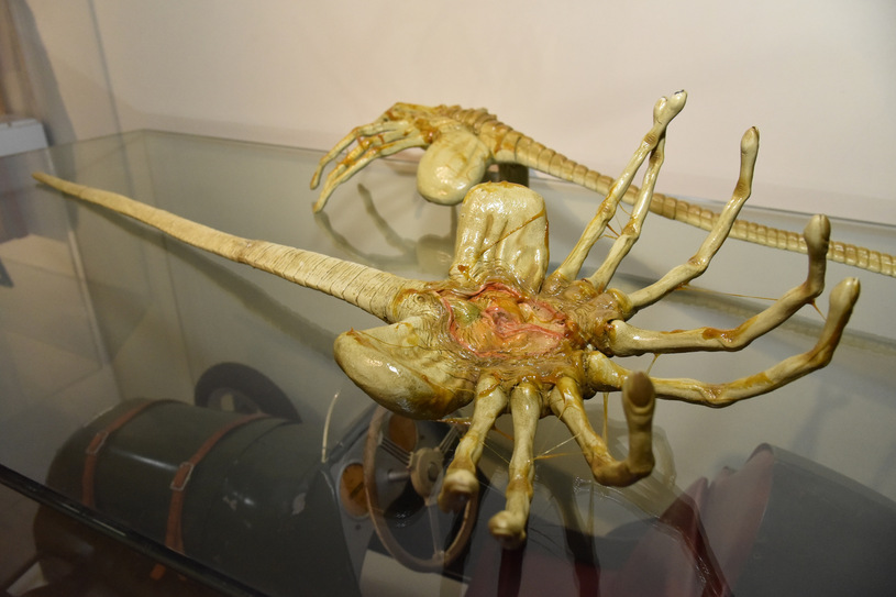Alien movie collectibles at the Mint Museum of Toys