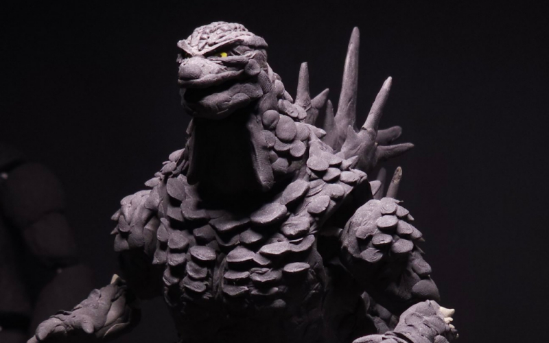 Godzilla Minus One made entirely out of clay!
