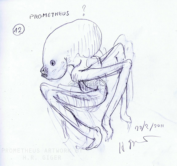 Since Alien:Covenant deals with couples, will we see a natural birth that has been altered by a black goo infection?