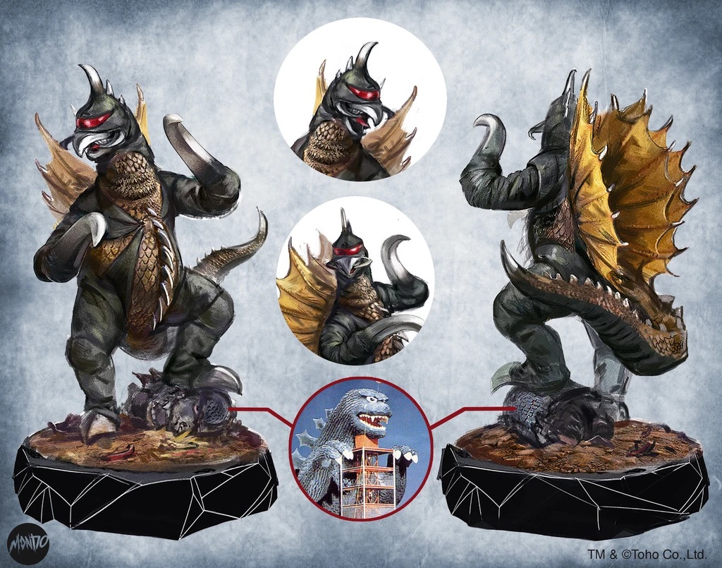 New Mondo Godzilla Statues, Posters, and Mug!