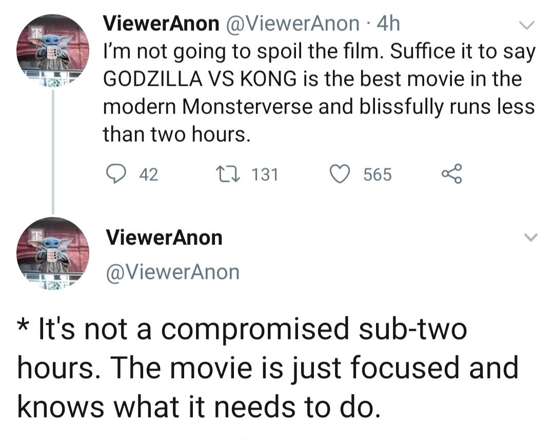 First Reactions Overwhelmingly Positive for Godzilla vs. Kong (2020) Test  Screening! - Godzilla News #GodzillaVsKong