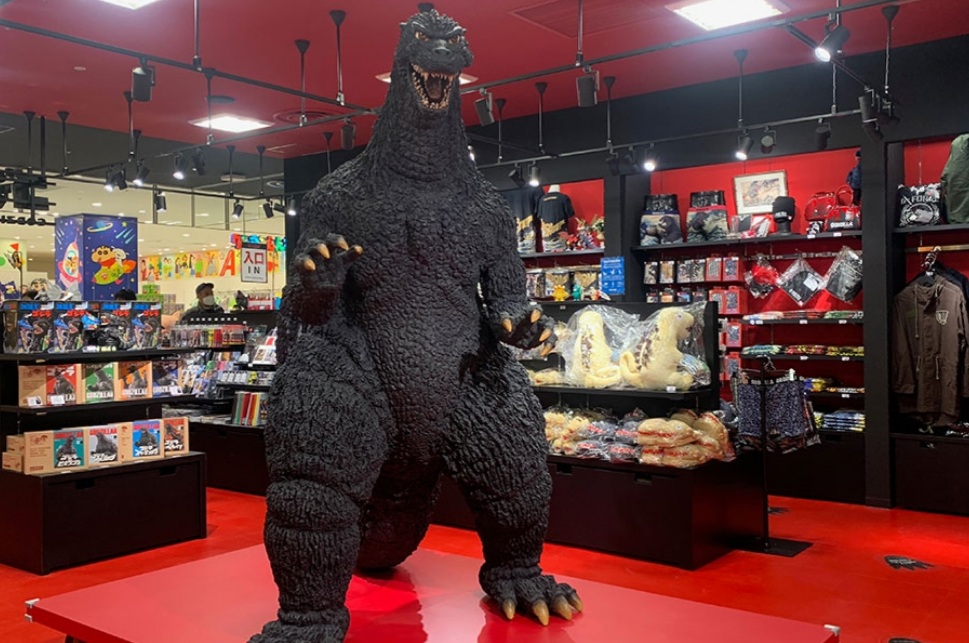 New Godzilla Store Osaka Opens in Japan