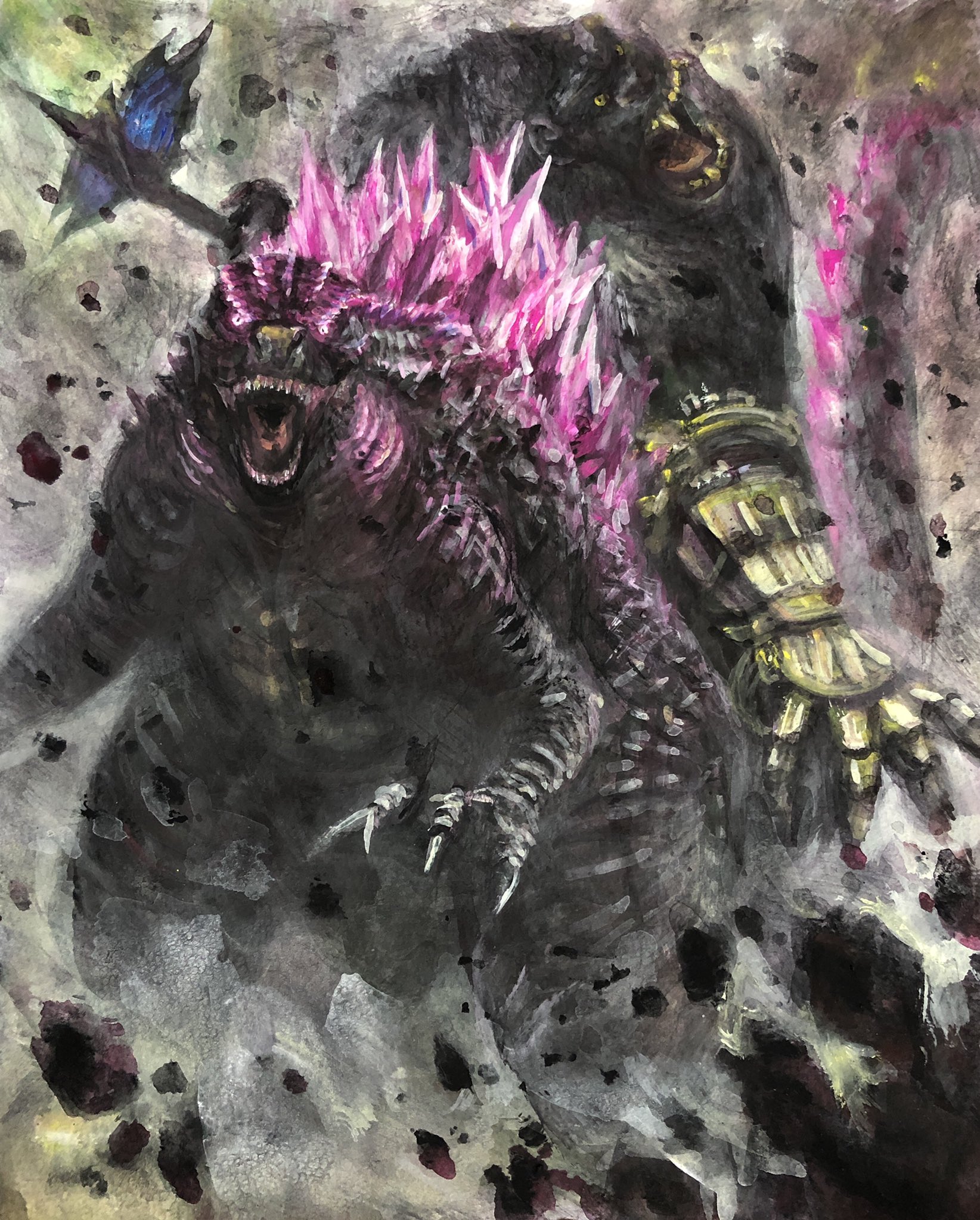 Fan Art Friday: Some of the best Godzilla Minus One and Godzilla x Kong ...