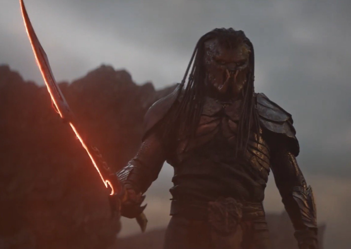 A shot of Kwei the Predator in Badlands