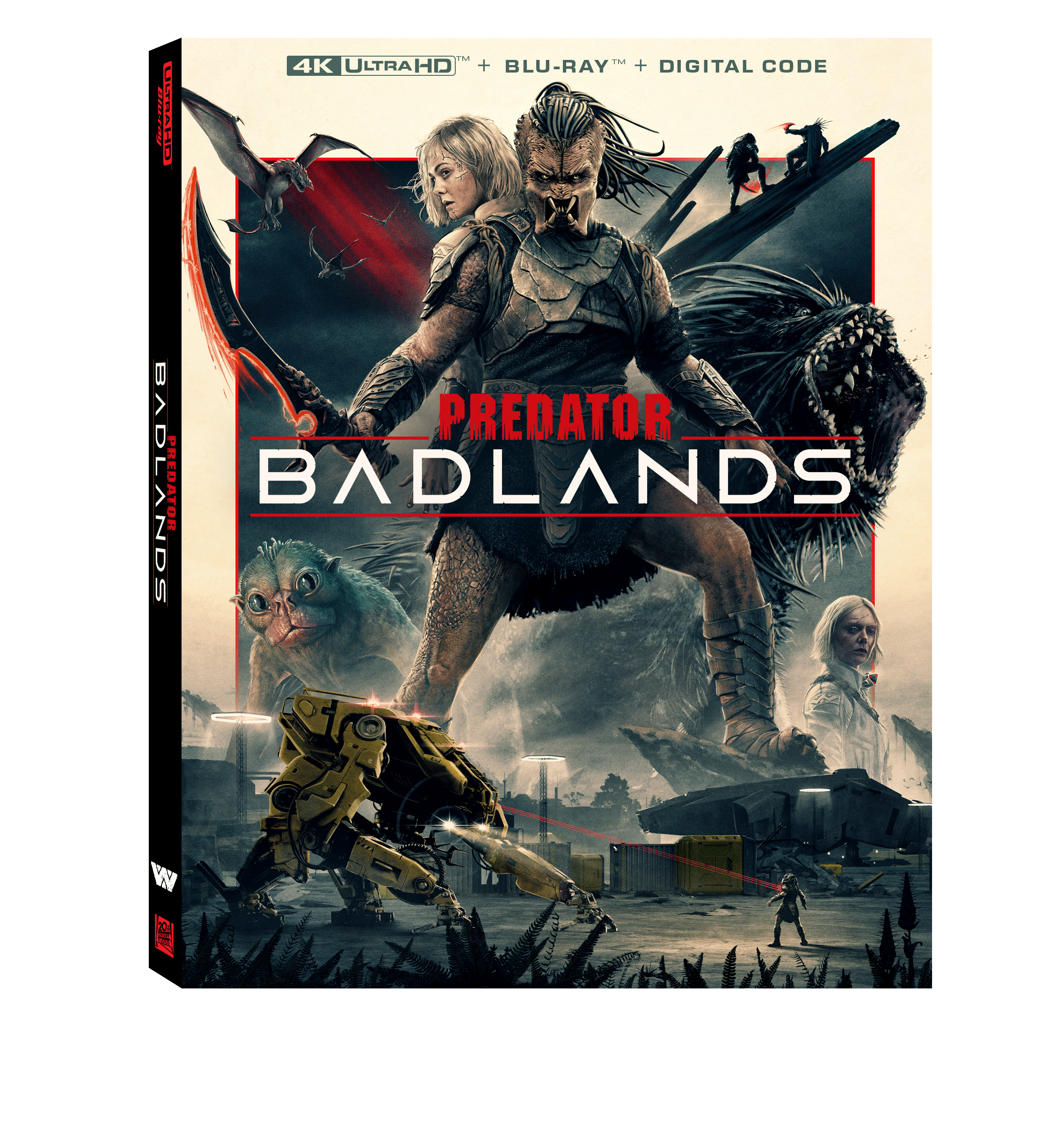 Image for Predator: Badlands Blu-Ray release date is February 17th, 2026!