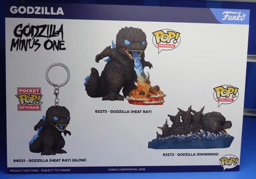 Image for First close-up look at Funko Godzilla Minus One POP figures leaked!