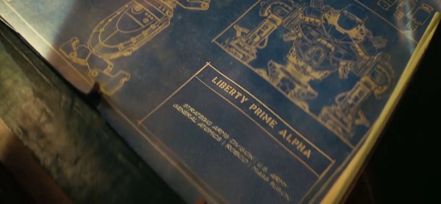 Liberty Prime tease in Fallout S2 finale