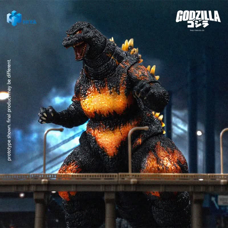 Image for New Burning Godzilla figure by Hiya Toys arriving in 2026!