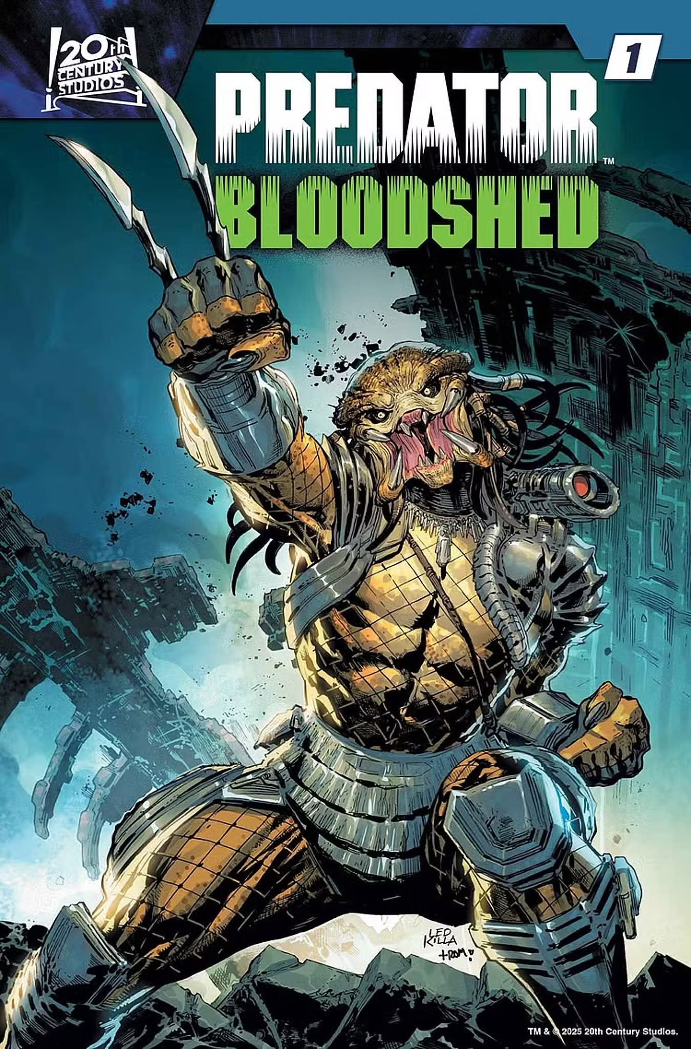Predator: Bloodshed cover artwork