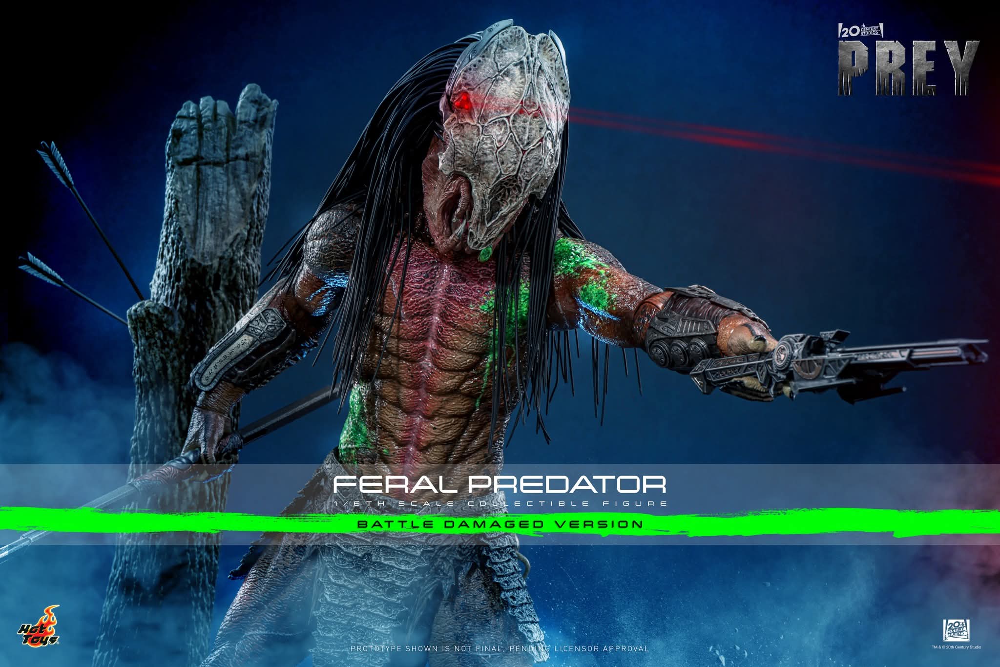 Image for Hot Toys Battle Damaged Feral Predator Figure (Photos & Details)
