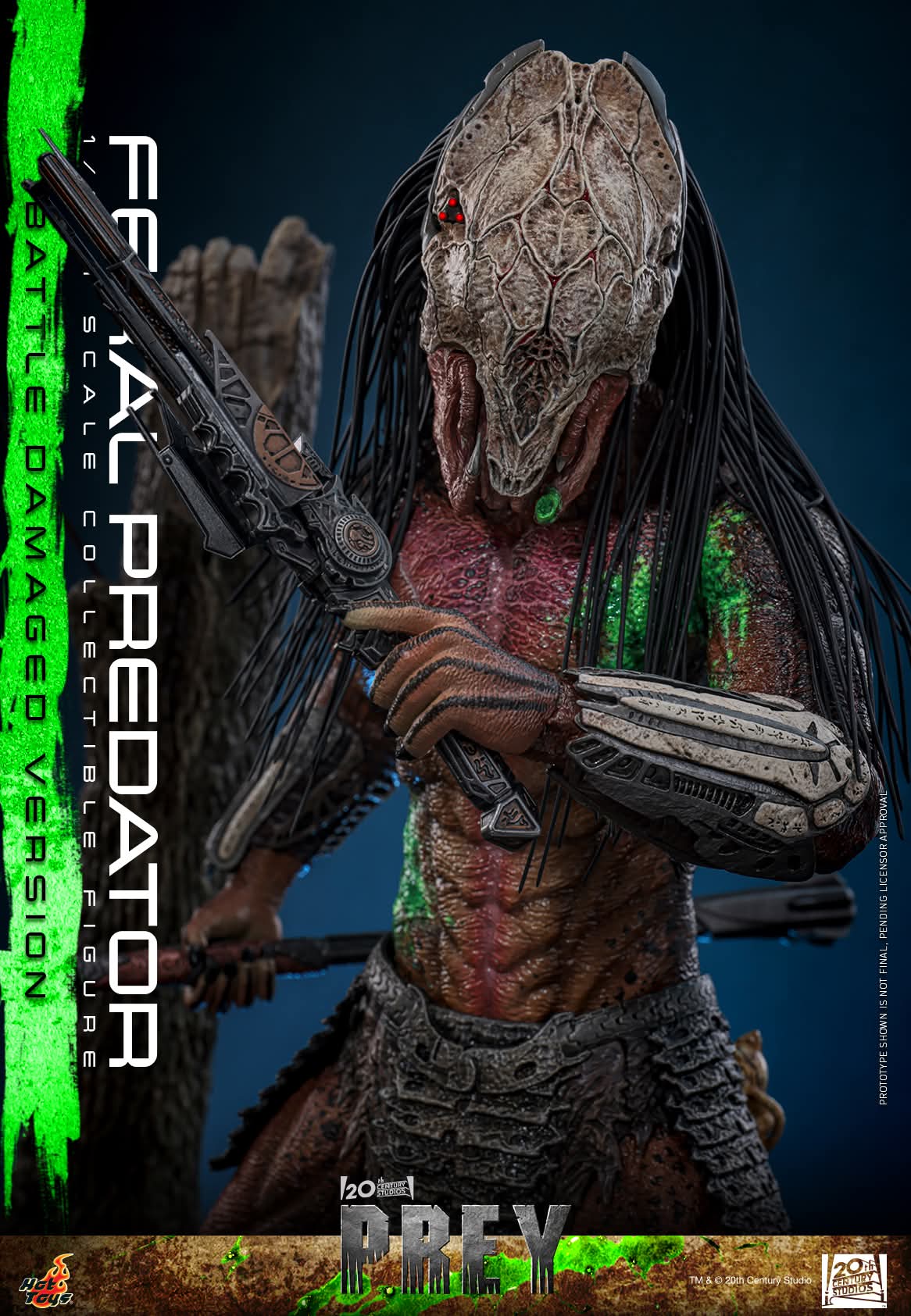 Image for Hot Toys Battle Damaged Feral Predator Figure (Photos & Details)