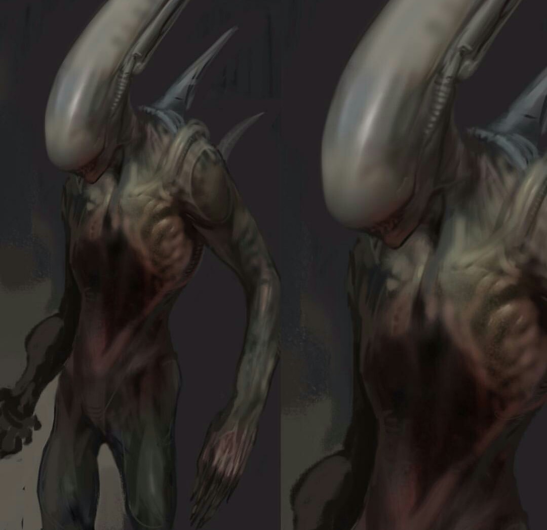 prometheus concept art messing