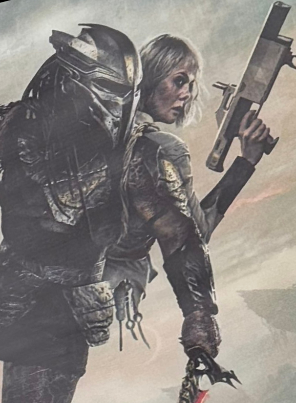Dek and Thia in Predator: Badlands