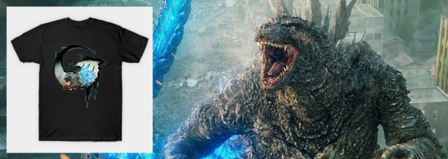 Godzilla Minus One inspired shirt