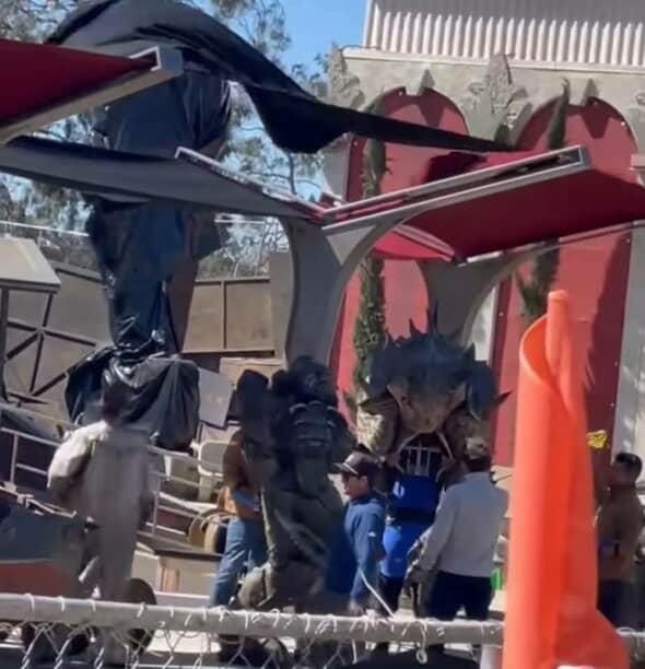 Fallout season 2 Deathclaw set photo leaks