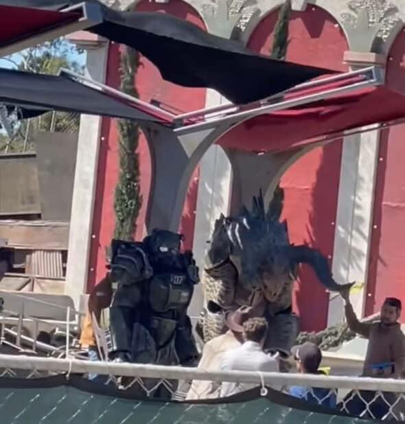 Fallout season 2 Deathclaw set photo leaks