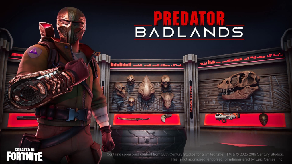 Predator: Badlands in Fortnite