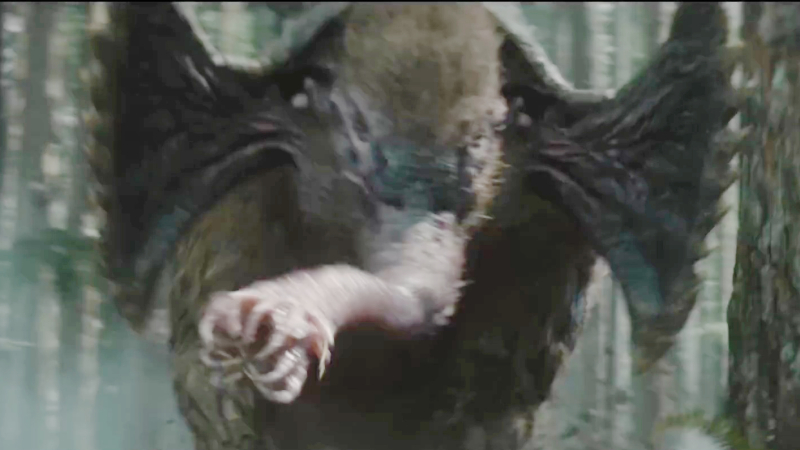 Bone Bison with exposed Proboscis