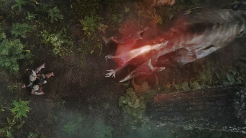 Bone Bison gets sliced in half