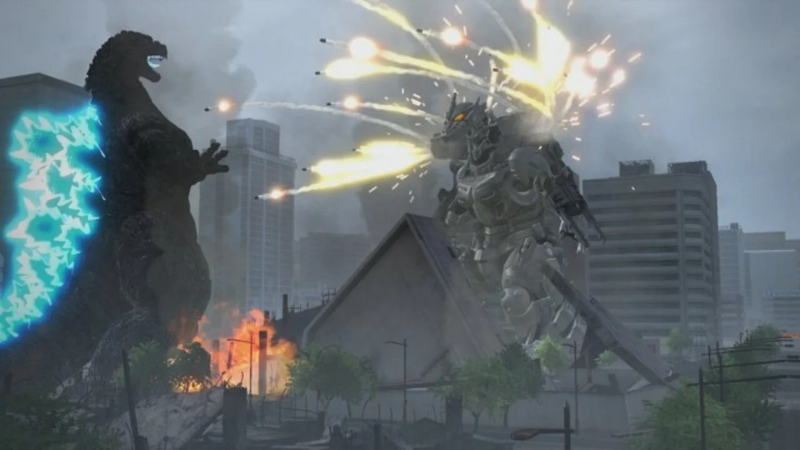 Godzilla game screenshot